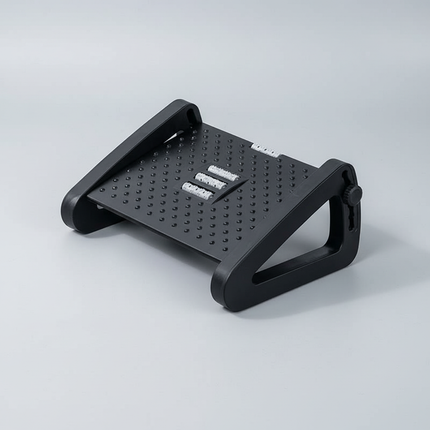 Under Desk Footrest with Massage Rollers Ergonomic Foot Stool for Home Office Pain Relief and Comfort