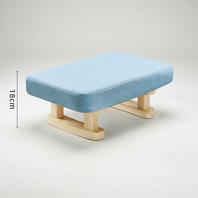 1Pc Creative Small Wood Stool Foot Rest Sofa Living Room Chair