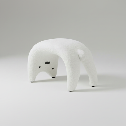 Step Stool Milking Stool Makeup Stool Portable Shoe Changing Stool Foot Stool for Makeup Room Home Kitchen Living Room Bathroom