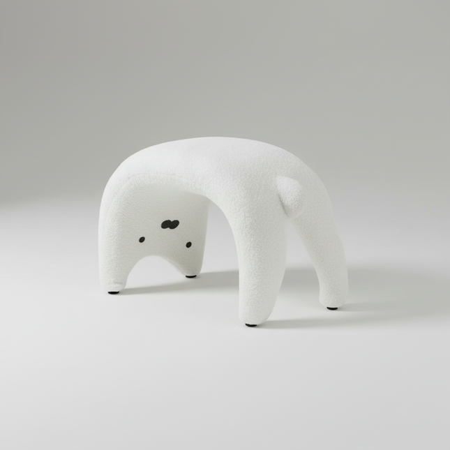 Step Stool Milking Stool Makeup Stool Portable Shoe Changing Stool Foot Stool for Makeup Room Home Kitchen Living Room Bathroom