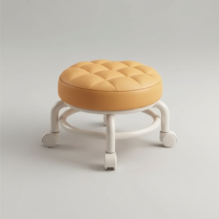 Premium Rolling Child Stool – Multi-Functional Shoe Changing Seat With Universal Wheels. Space-Saving & Stylish