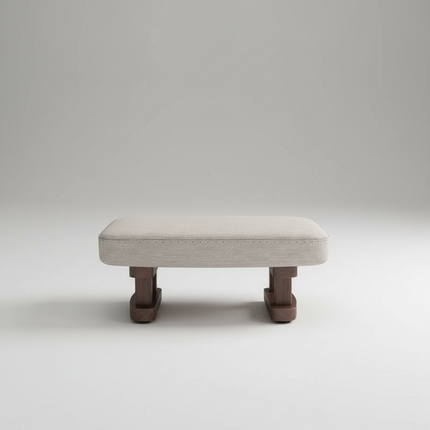 Colorful Small Wooden Stool with Non-Slip Pad Footrest Seat Square Household Living Room Hallway Sofa Tea Stools