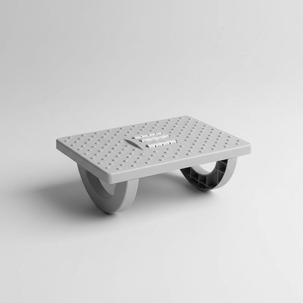 1pc Stepping Foot Stool, Under Table Massage Foot Pedal, Relieve Fatigue And Massage Fatigue Feet, Suitable For Office Or Desk