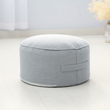 Tea Ceremony Floor Poufs With Fillings Cotton Linen Tatami Footstool Ottoman Thicken Meditation Cushion Yoga Round Cushion Futon