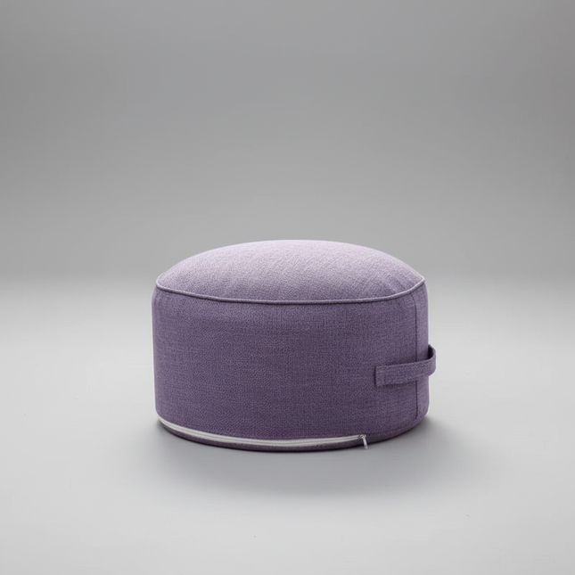 Tea Ceremony Floor Poufs With Fillings Cotton Linen Tatami Footstool Ottoman Thicken Meditation Cushion Yoga Round Cushion Futon