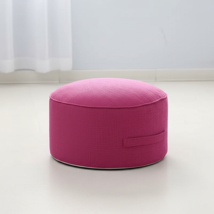 Tea Ceremony Floor Poufs With Fillings Cotton Linen Tatami Footstool Ottoman Thicken Meditation Cushion Yoga Round Cushion Futon