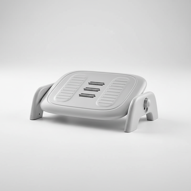 Massaging Footstool With Rollers Desk Footrest Adjustable Foot Rest With Non-slip Foot Pad Ergonomic Massage Foot Stool