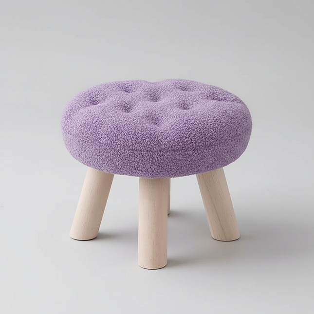 Flower Stool, Footstool, Shoe Changing Stool, Sofa, Coffee Table, Low Stool, Small Round Stool, Living Room, Bedroom
