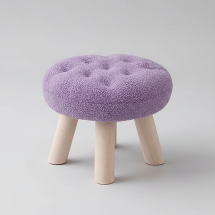 Flower Stool, Footstool, Shoe Changing Stool, Sofa, Coffee Table, Low Stool, Small Round Stool, Living Room, Bedroom