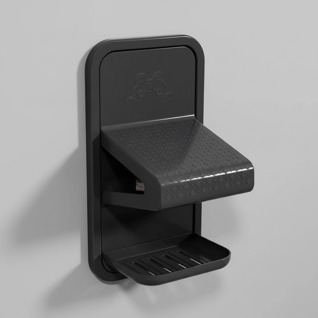 〔White〕Bathroom Shower Foot Rest Shaving Leg Step Aid Grip Holder Pedal Step Suction Cup Non Slip Foot Pedal Wash Accessories