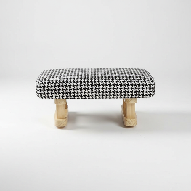 1Pc Creative Small Wood Stool Foot Rest Sofa Living Room Chair