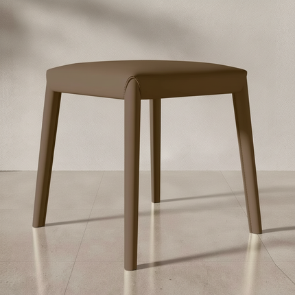 French Footstool Saddle Leather Stool Home Stackable Bench Living Room Small Stools Entrance Porch Shoe Changing Stools