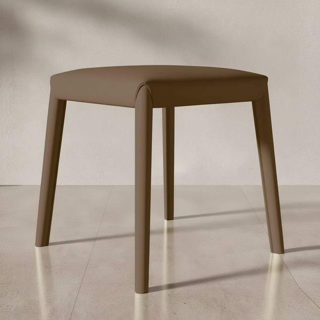 French Footstool Saddle Leather Stool Home Stackable Bench Living Room Small Stools Entrance Porch Shoe Changing Stools