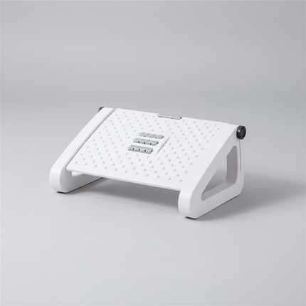 Under Desk Footstool Adjustable Foot Stepping Height Plastic Footrest Promote Leg Circulatio Ergonomic Rollers Massage Footrest