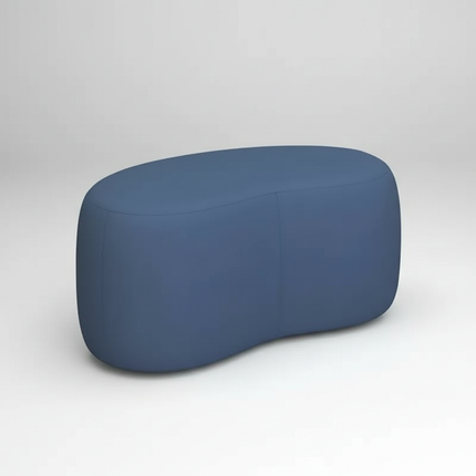 Luxury Stool INS Lamb Changing Wool Foot Stool Bedroom Pouf Nordic Shoe Ottoman Creative Design Living Room Floor Sofa Bench