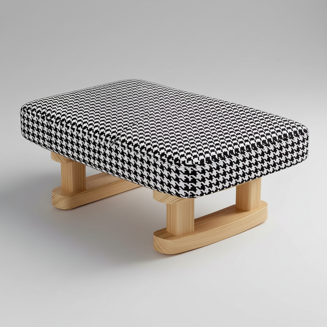 Creative Small Wooden Chair Household Shoe Change Stool Soft Bag Low Stool Office Small Stool Shoe Change Stool Door