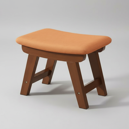 Cloth Small Stool Creative Household Shoe Stool Tea Table Stool Living Room Wood Solid Bench Modern Simple Sofa