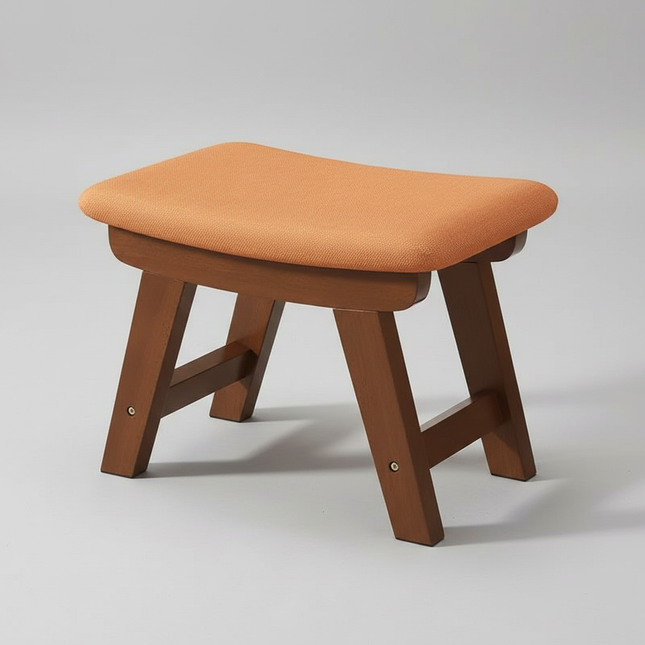 Cloth Small Stool Creative Household Shoe Stool Tea Table Stool Living Room Wood Solid Bench Modern Simple Sofa