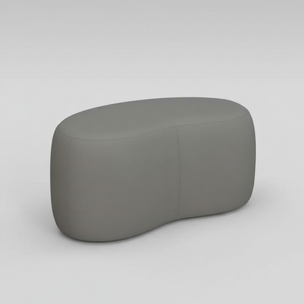 Luxury Stool INS Lamb Changing Wool Foot Stool Bedroom Pouf Nordic Shoe Ottoman Creative Design Living Room Floor Sofa Bench