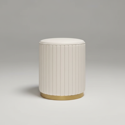 Fashion Storage Stool, Shoe Changing Stool, Makeup Stool, Bedroom Dressing Table Round Stool, New Round Stool with Storage Space