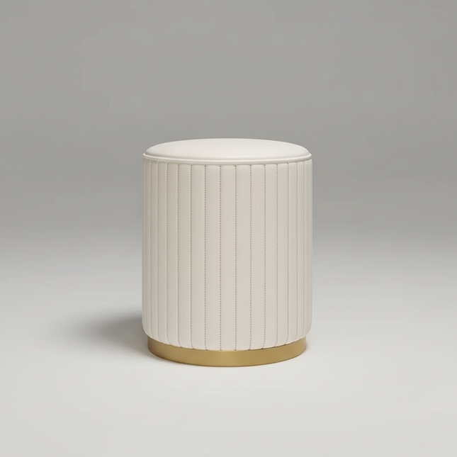 Fashion Storage Stool, Shoe Changing Stool, Makeup Stool, Bedroom Dressing Table Round Stool, New Round Stool with Storage Space