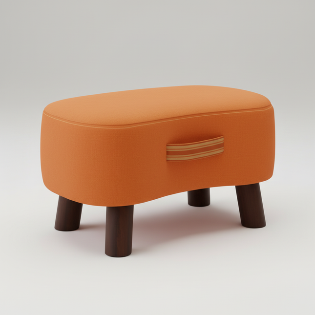 Simple Shoe Changing Stool Living Room Sofa Pedal Stool Coffee Soft Bag Household Nordic Furniture Shoe Bench Dining