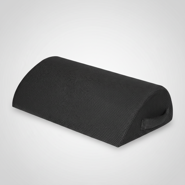 2 Heights Adjustable Foot Rest Under Desk, Soft Memory Foam Footrest Under Desk  for Foot Rest At Work, Home, Airplane, Travel