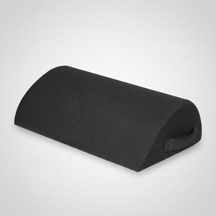 2 Heights Adjustable Foot Rest Under Desk, Soft Memory Foam Footrest Under Desk  for Foot Rest At Work, Home, Airplane, Travel