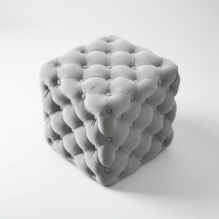 Light Luxury Velvet Foot Pedal Living Room Shoe Bench Creative Pull Buckle Hallway Ottoman High Elastic Sponge Dressing Stools