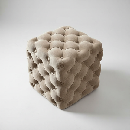 Light Luxury Velvet Foot Pedal Living Room Shoe Bench Creative Pull Buckle Hallway Ottoman High Elastic Sponge Dressing Stools