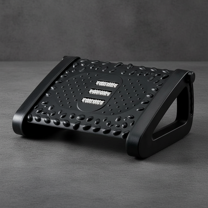 43*32cm Office Stool Footrest With Ergonomic Design Relieve Pressure Improve Comfort Footstool Massage Rollers For Office Space