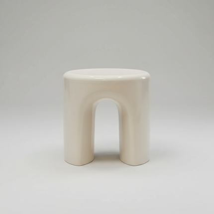 Nordic Simple Round Stool Creative Side Table Stool for Home Living Room Designer Low Stool Popular Small-sized Apartment