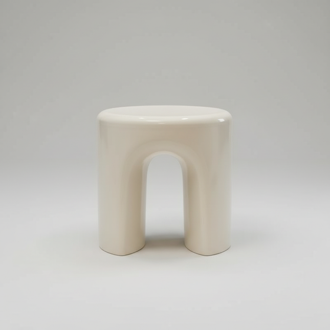 Nordic Simple Round Stool Creative Side Table Stool for Home Living Room Designer Low Stool Popular Small-sized Apartment