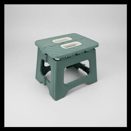 Adult Children Portable Folding Stool Thickened Plastic Saddle Chair Lightweight Adjustable for Camping Hiking Outdoor Travel