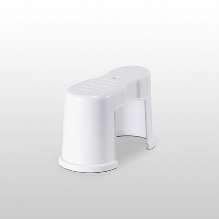 2PCS Stool Toilet Step Foot Bathroom Footstoolsmall Ladder Squatting Footrest Shower Stepping Shaving Supplies Potty Holder