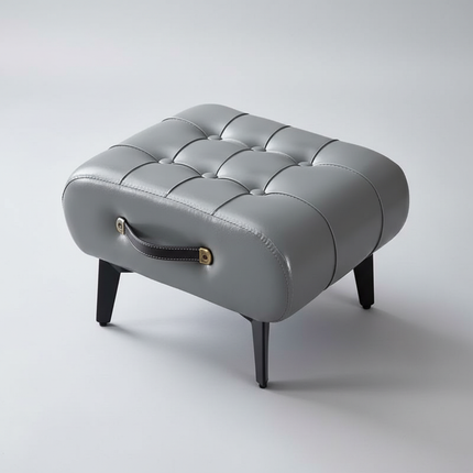 UVR Light Luxury Shoeshine Stool Home Entrance Entrance Chair Coffee Table Small Low Stool Living Room Sofa Footstool Furniture