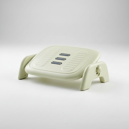 Massaging Footstool With Rollers Desk Footrest Adjustable Foot Rest With Non-slip Foot Pad Ergonomic Massage Foot Stool