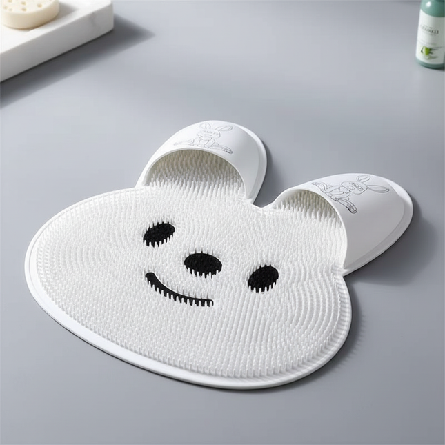 Rabbit foot rubbing, foot washing, foot massage, foot pad, bathroom scrubbing, anti-slip pad, shower room floor mat