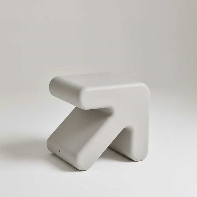 Warming New Style  Modern Simple Arrow Stool Creative Plastic Small Love Stool Fitting Room Door Shoe Stool Rest Stool