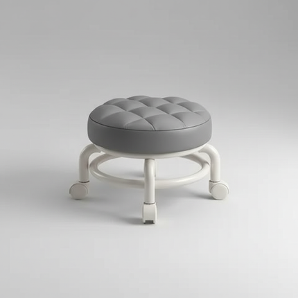 Premium Rolling Child Stool – Multi-Functional Shoe Changing Seat With Universal Wheels. Space-Saving & Stylish