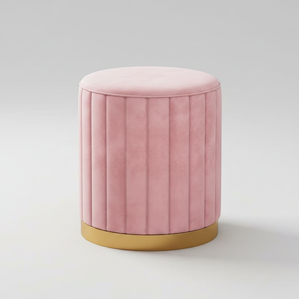 Fashion Storage Stool, Shoe Changing Stool, Makeup Stool, Bedroom Dressing Table Round Stool, New Round Stool with Storage Space