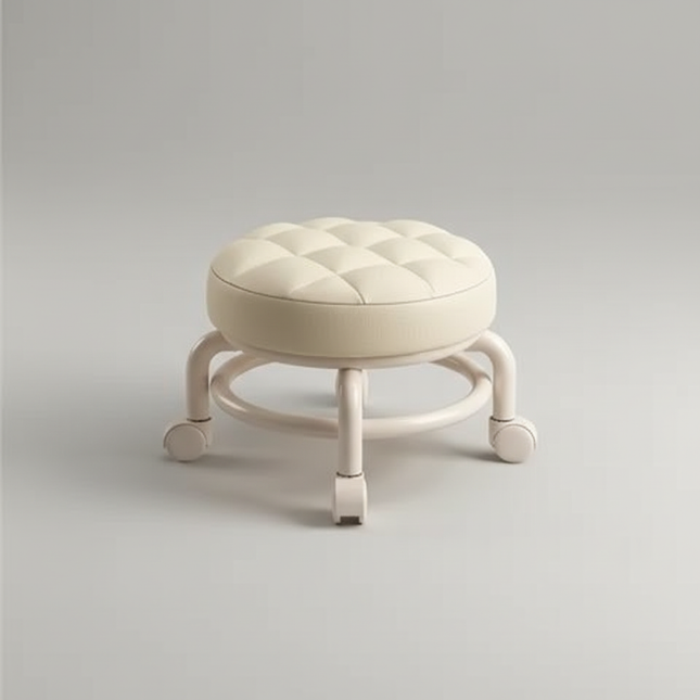 Premium Rolling Child Stool – Multi-Functional Shoe Changing Seat With Universal Wheels. Space-Saving & Stylish