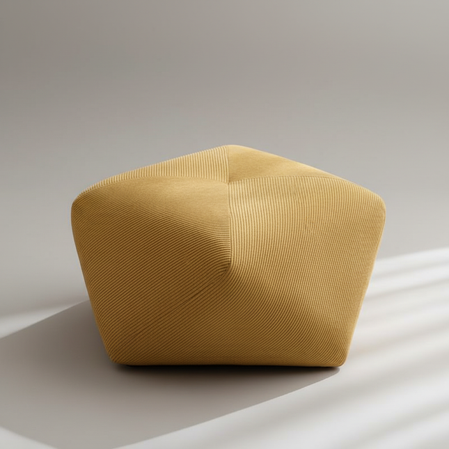 UVR  Living Room Tea Table Sofa Sitting Stool Solid Wood Octagonal Stool Doorway Checkroom Shoe Changing Household Low Stool