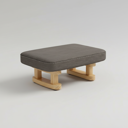 Colorful Small Wooden Stool with Non-Slip Pad Footrest Seat Square Household Living Room Hallway Sofa Tea Stools