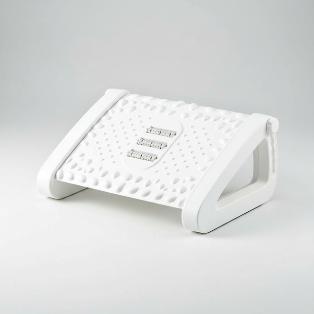 Feet Stool Chair Under Desk Footrest Foot Resting Stool with Massage Ergonomic Office Footrest Under Desk Height Adjustable