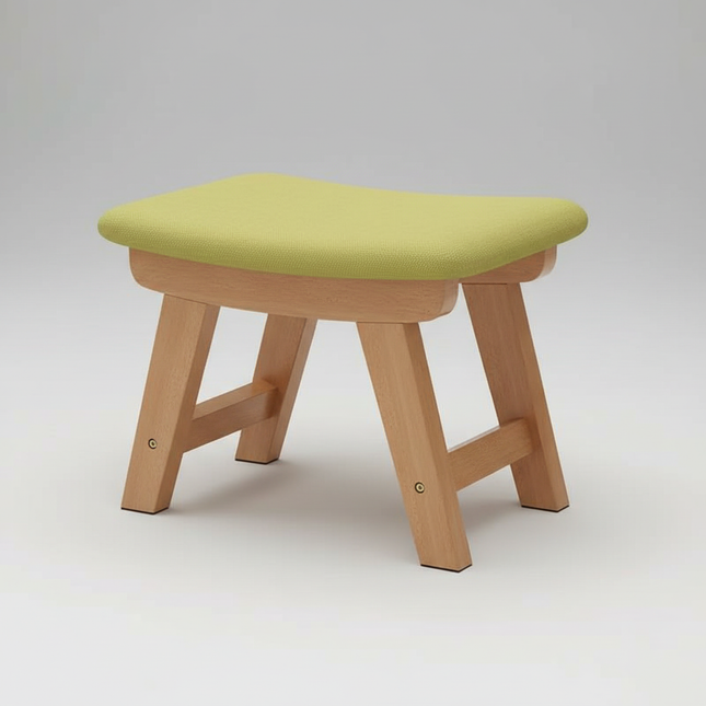 Cloth Small Stool Creative Household Shoe Stool Tea Table Stool Living Room Wood Solid Bench Modern Simple Sofa