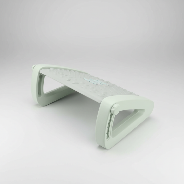 Height Adjustable Office Foot Stool Thickened PP Design Relieve Instep Fatigue Under Desk Footrest Strong Bearing for toilet