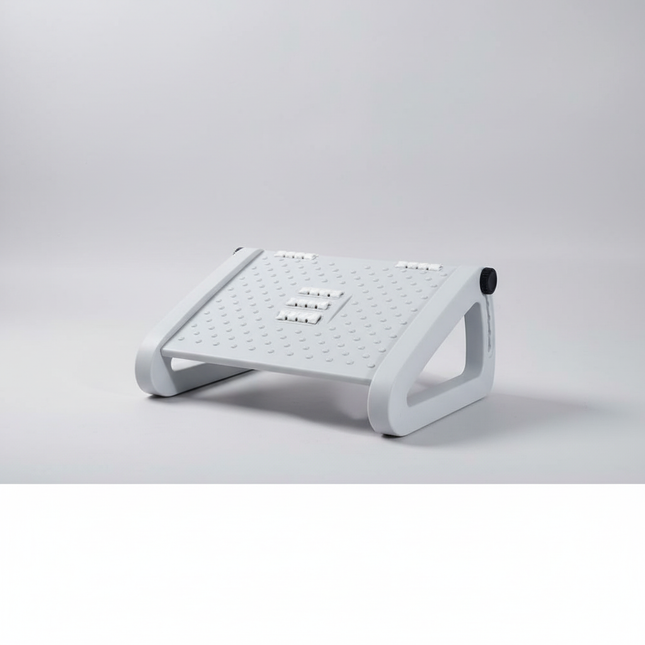 Foot Rest Foot Stool with Roller Massage and 6 Height Settings Comfortable Foot Stool Home Footrest for Under Desk Support