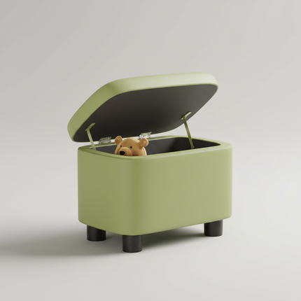 home Furniture Household Low Stool Living Room Coffee Table Sofa Stools Soft Bag Pier Ottoman Footrest With Storage Space Stool