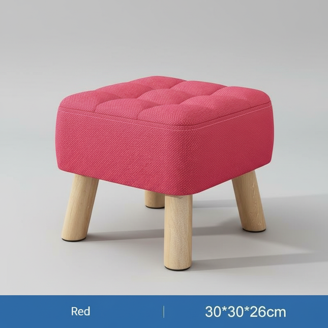 Solid Low Stool For Kids Foot Stool Durable Round Nesting Stools Comfortable And Soft Toddlers Playroom And Daycare House hold